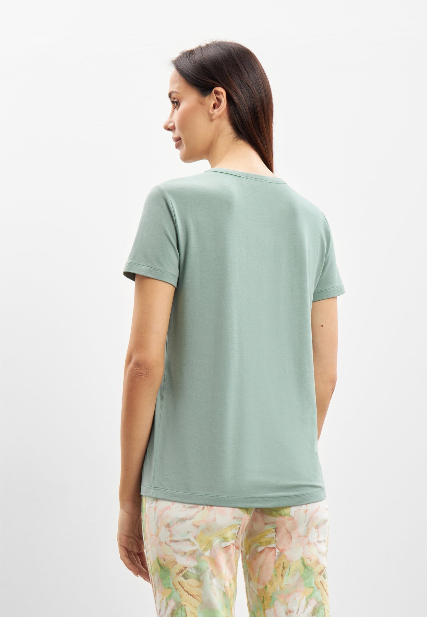 Amanda T-Shirt SS - Sage