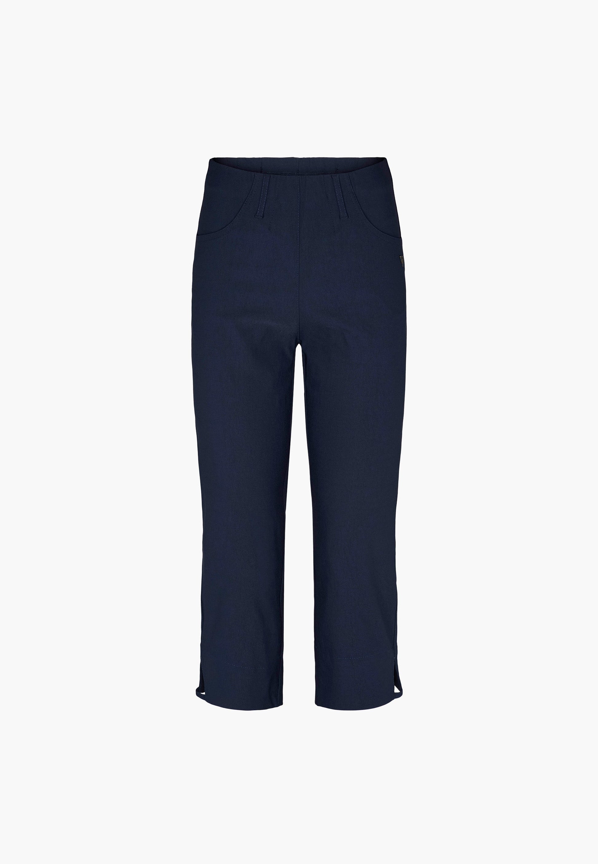 LAURIE Anabelle Regular Capri Medium Length Trousers REGULAR 49970 Navy