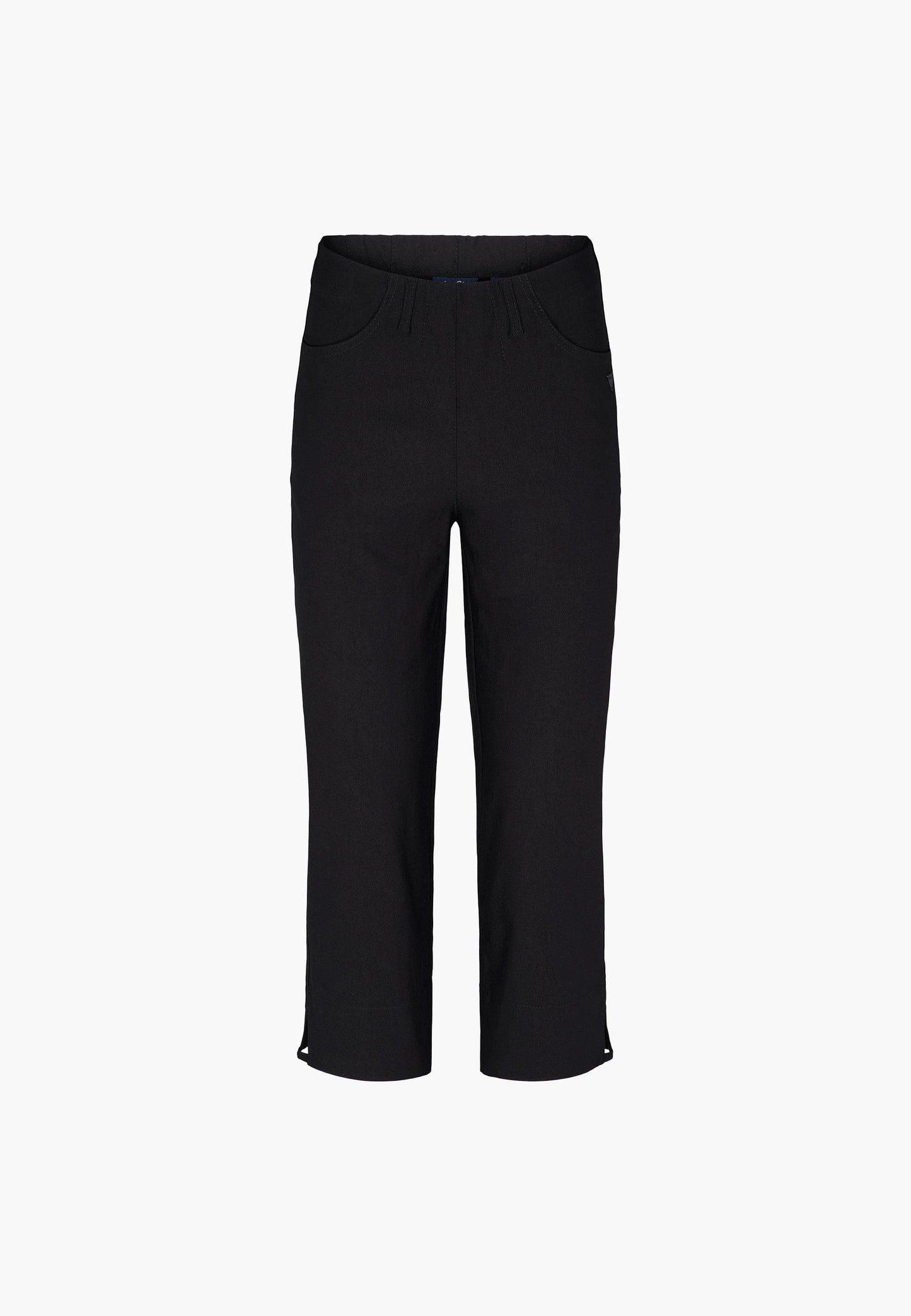 LAURIE Anabelle Regular Capri Medium Length Trousers REGULAR 99970 Black