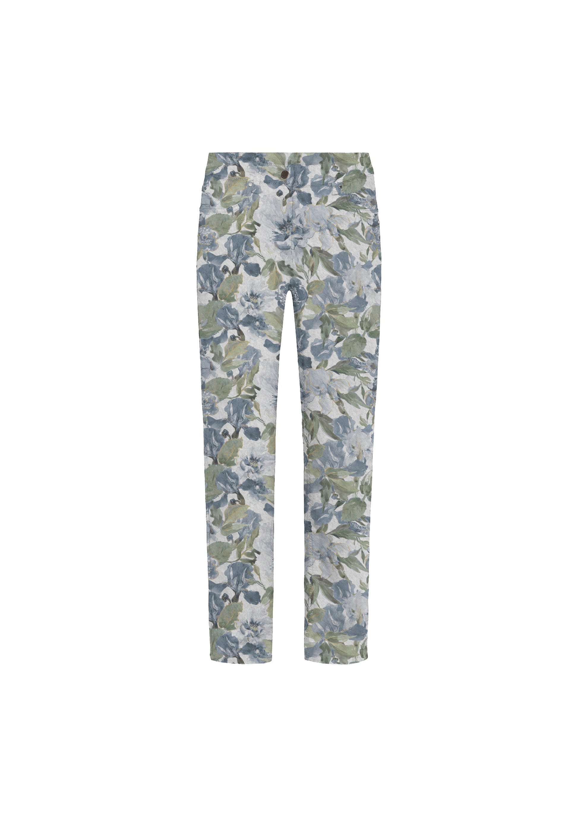 LAURIE Charlotte Regular ML Trousers REGULAR 43036 Dove Flower