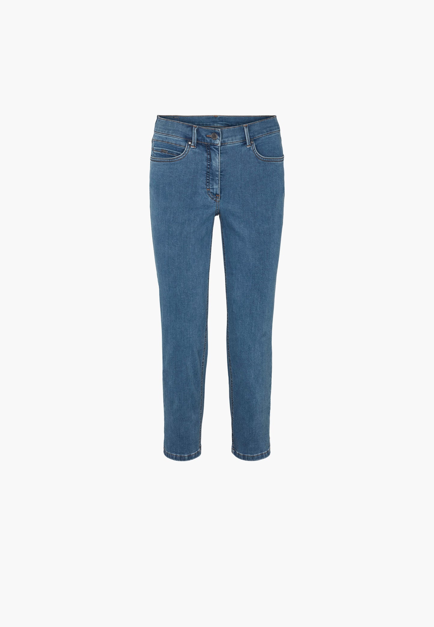 Christie Regular Crop - Blue Denim