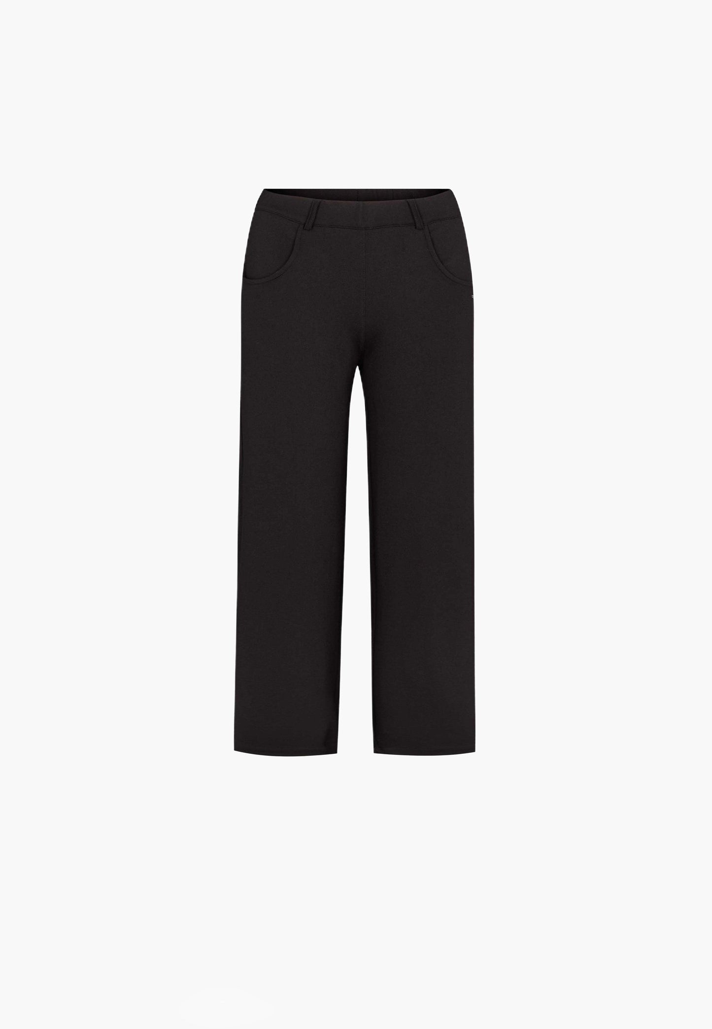 LAURIE  Donna Loose Crop Trousers LOOSE 99000 Black