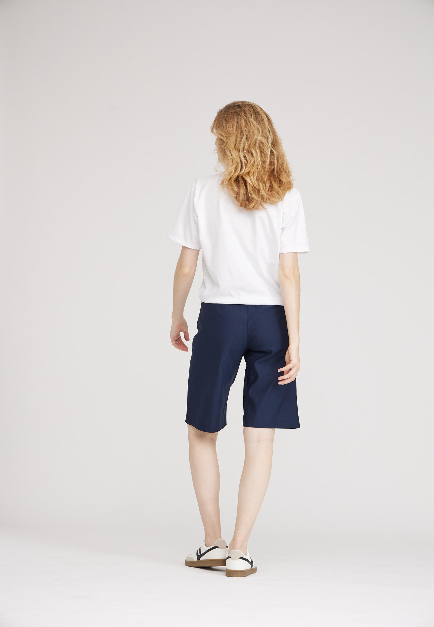 Donna Loose Shorts - Navy