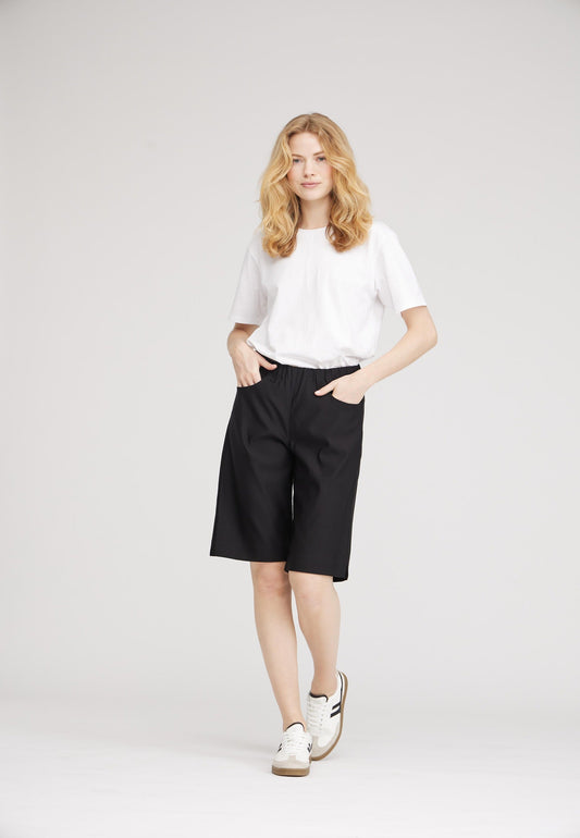 LAURIE  Donna Loose Shorts Trousers LOOSE 99000 Black