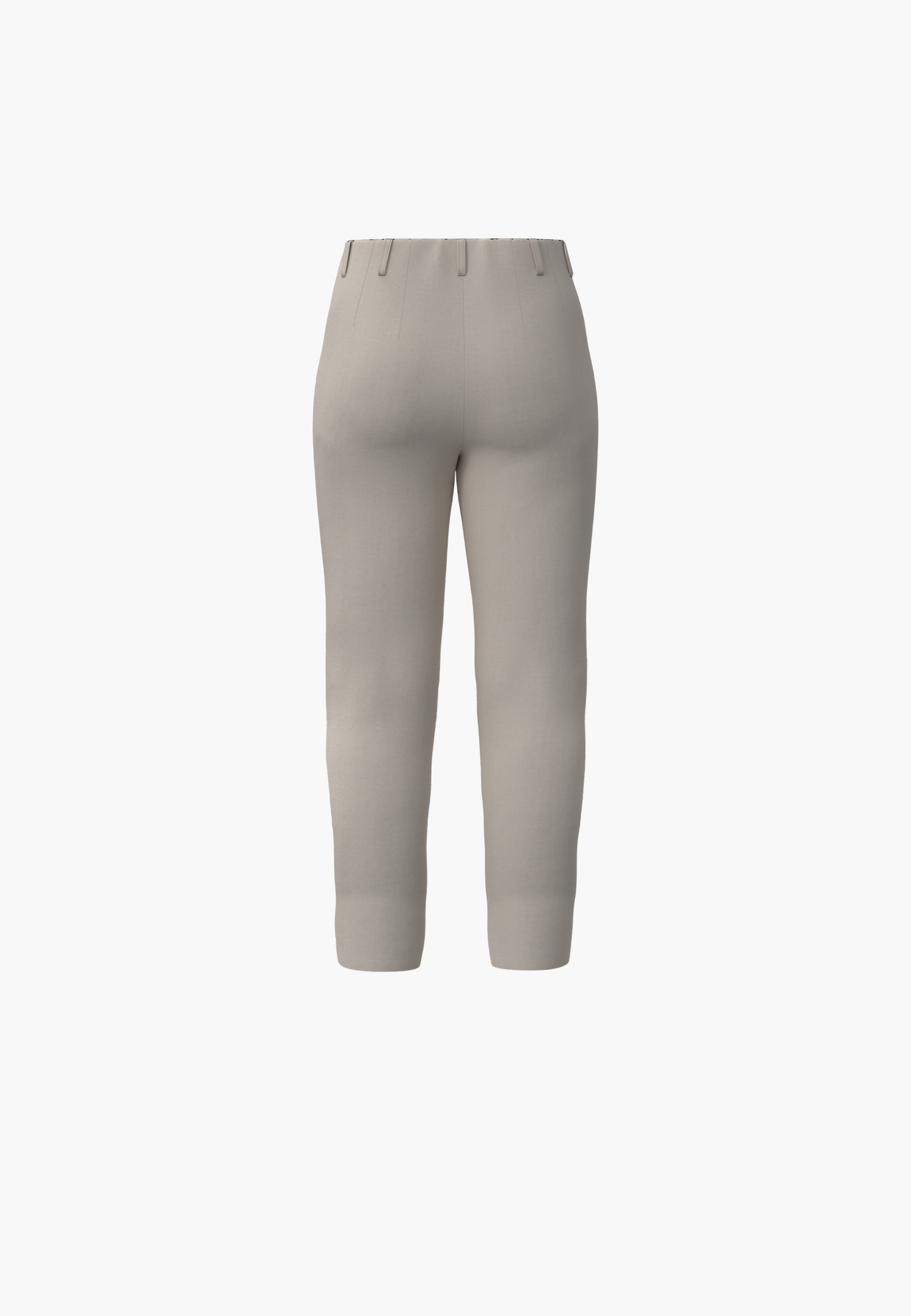 Elizabeth Slim Crop - Grey Sand