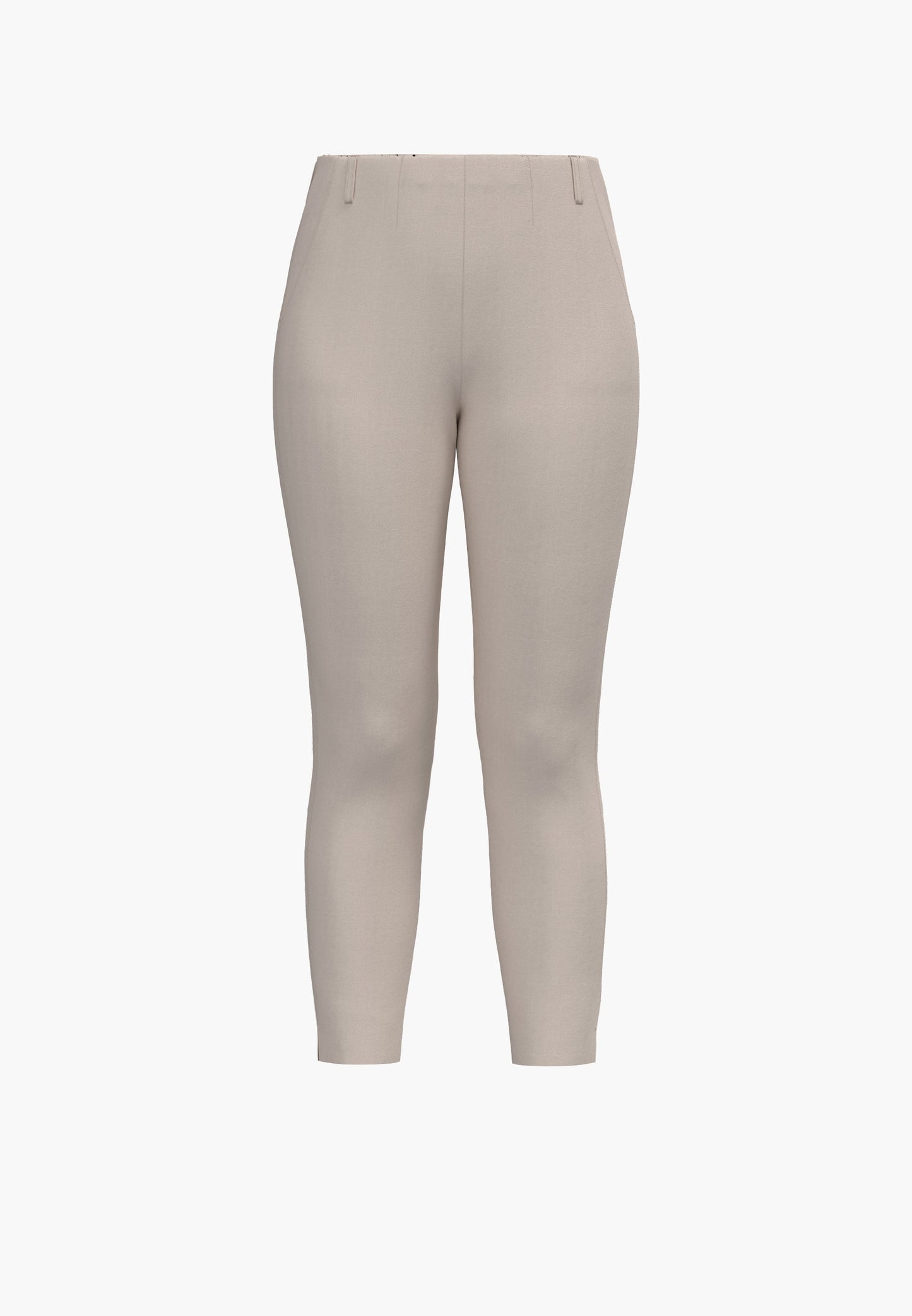 Elizabeth Slim Crop - Grey Sand