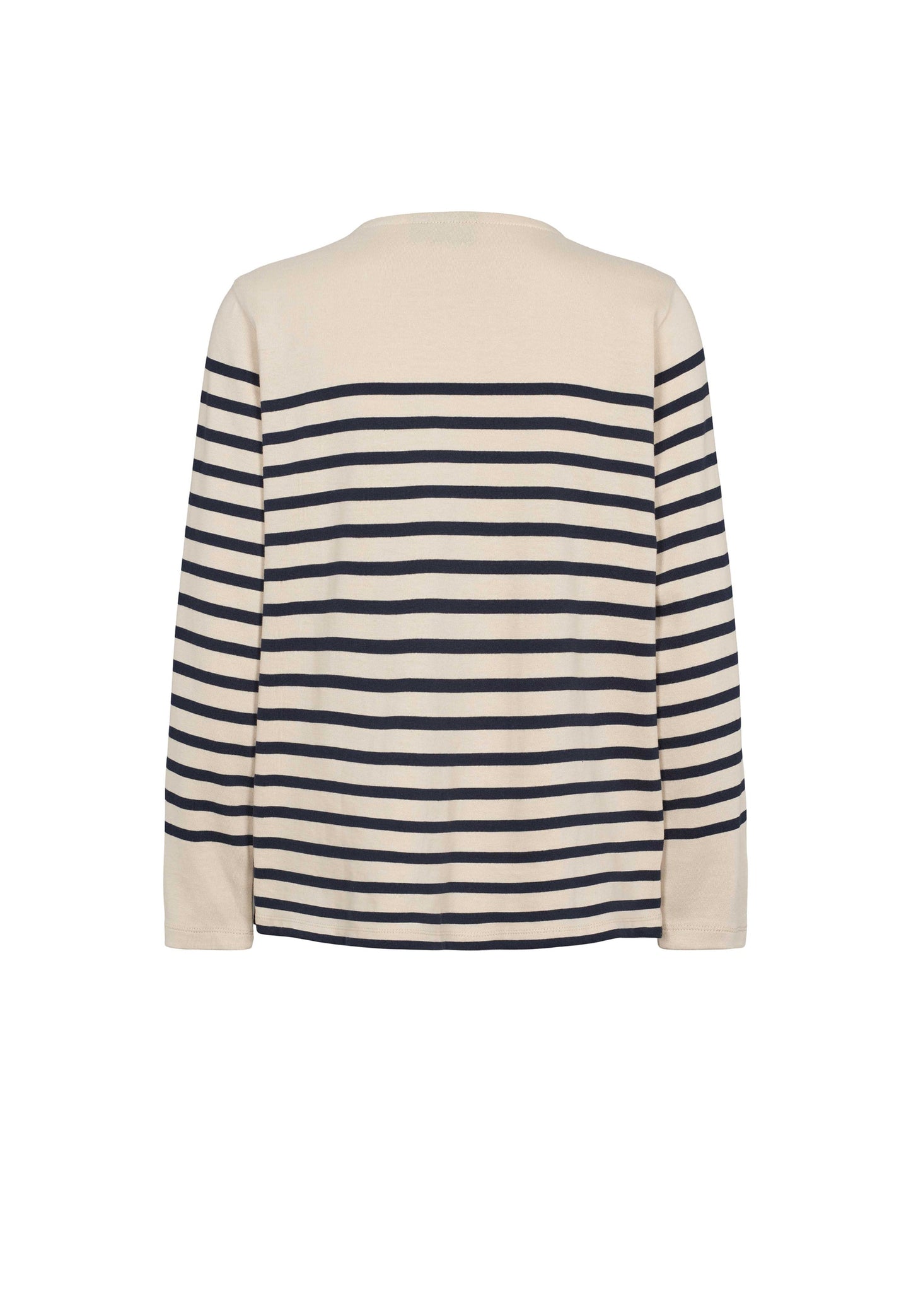 Gabrielle Breton Shirt LS - Black Birch Stripe