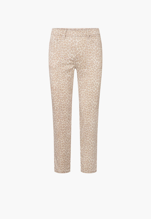 LAURIE Hannah Regular XSL Trousers REGULAR 13036 Birch Leopard