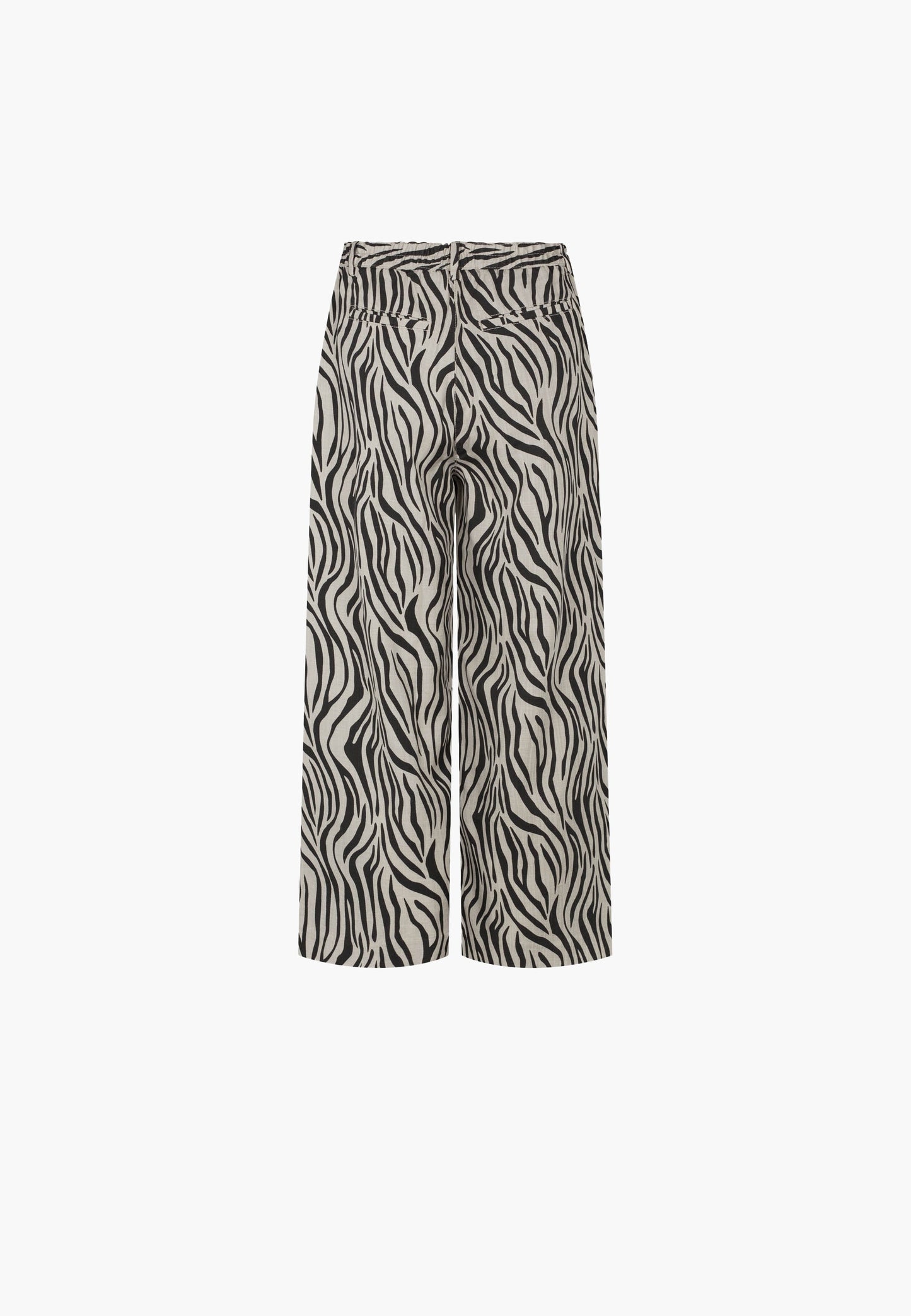 Hilde Loose Crop - Grey Sand Print