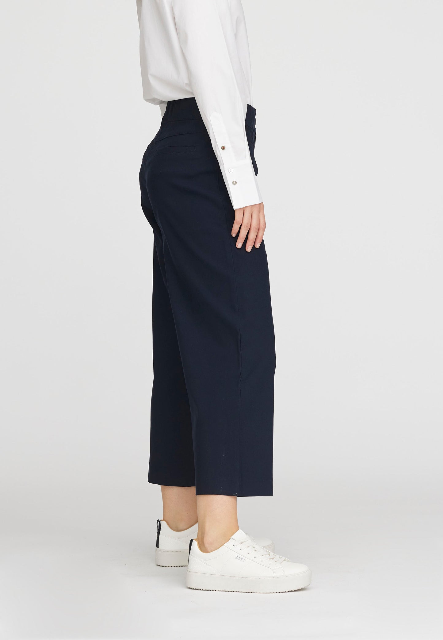 Lester Loose Crop - Navy