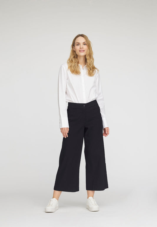 LAURIE  Lester Loose Crop Trousers LOOSE 99128 Black