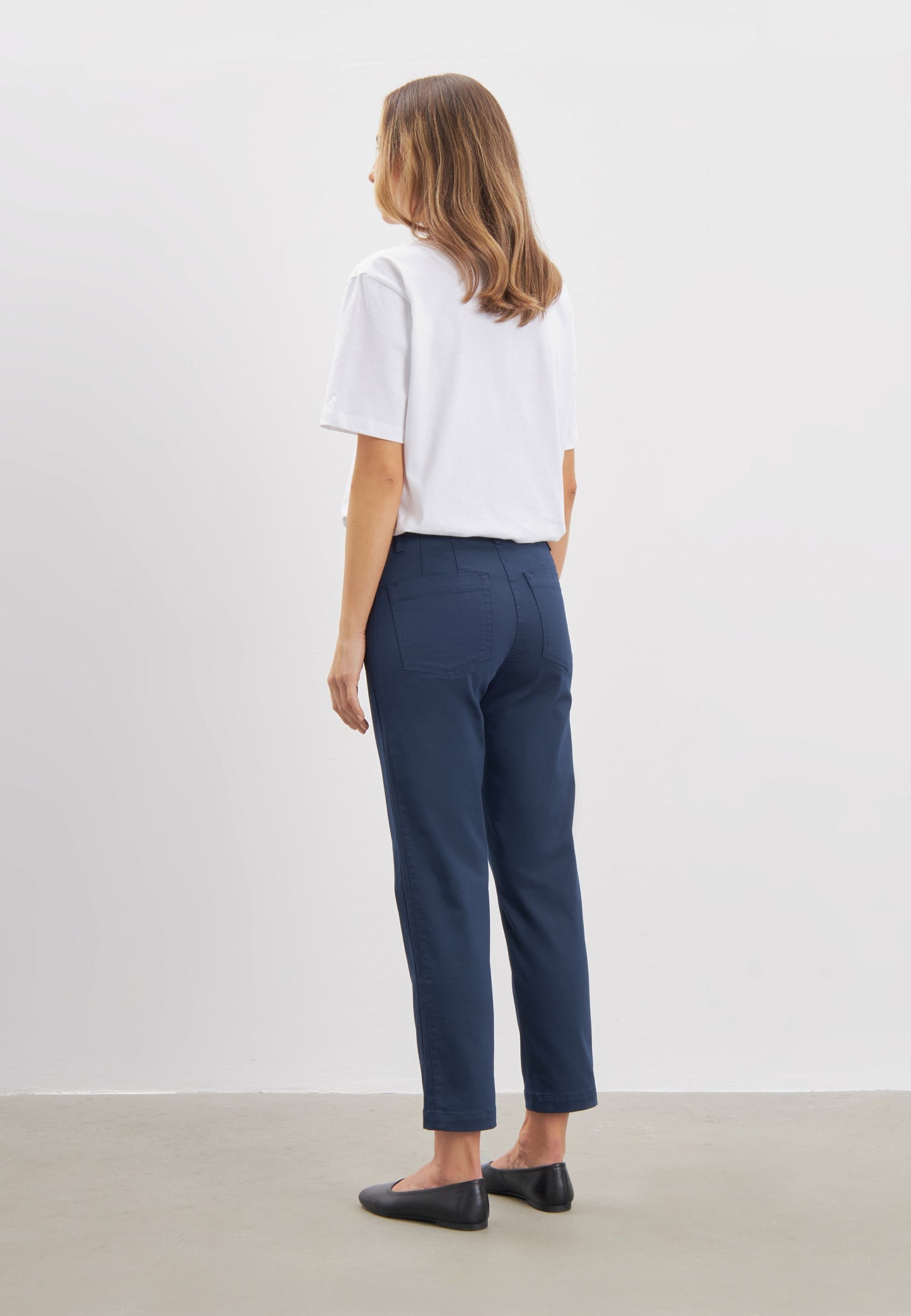 Patricia Pure Regular Crop - Navy