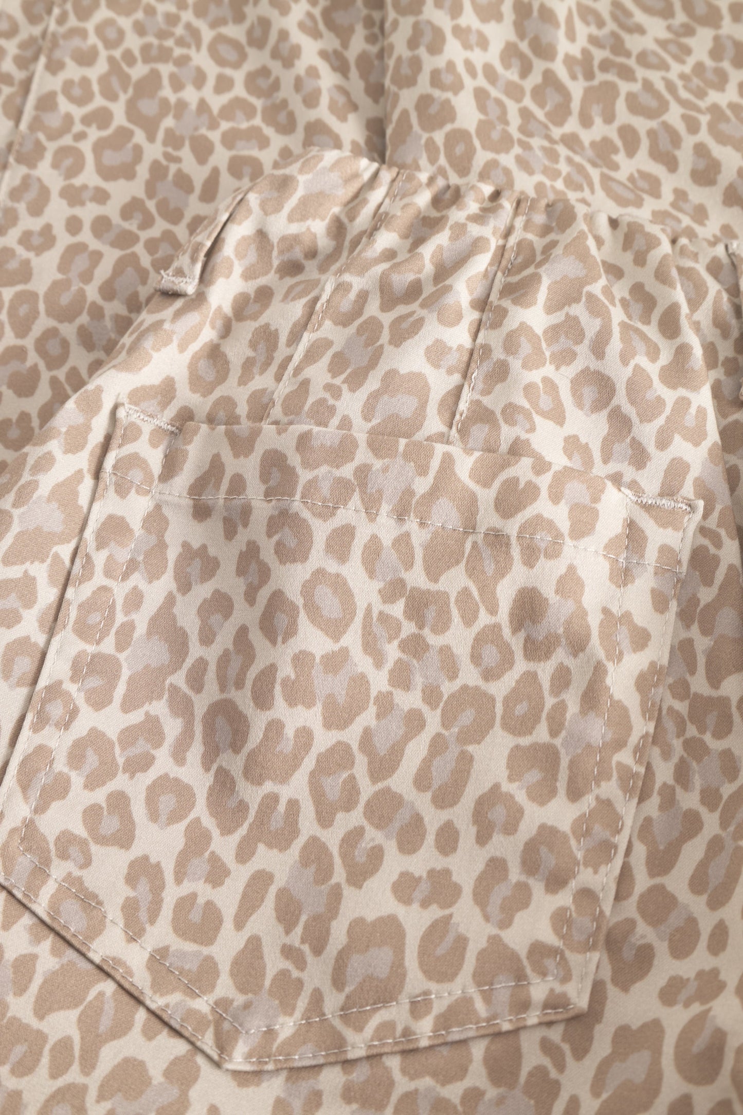 Patricia Pure Regular Crop - Birch Leopard