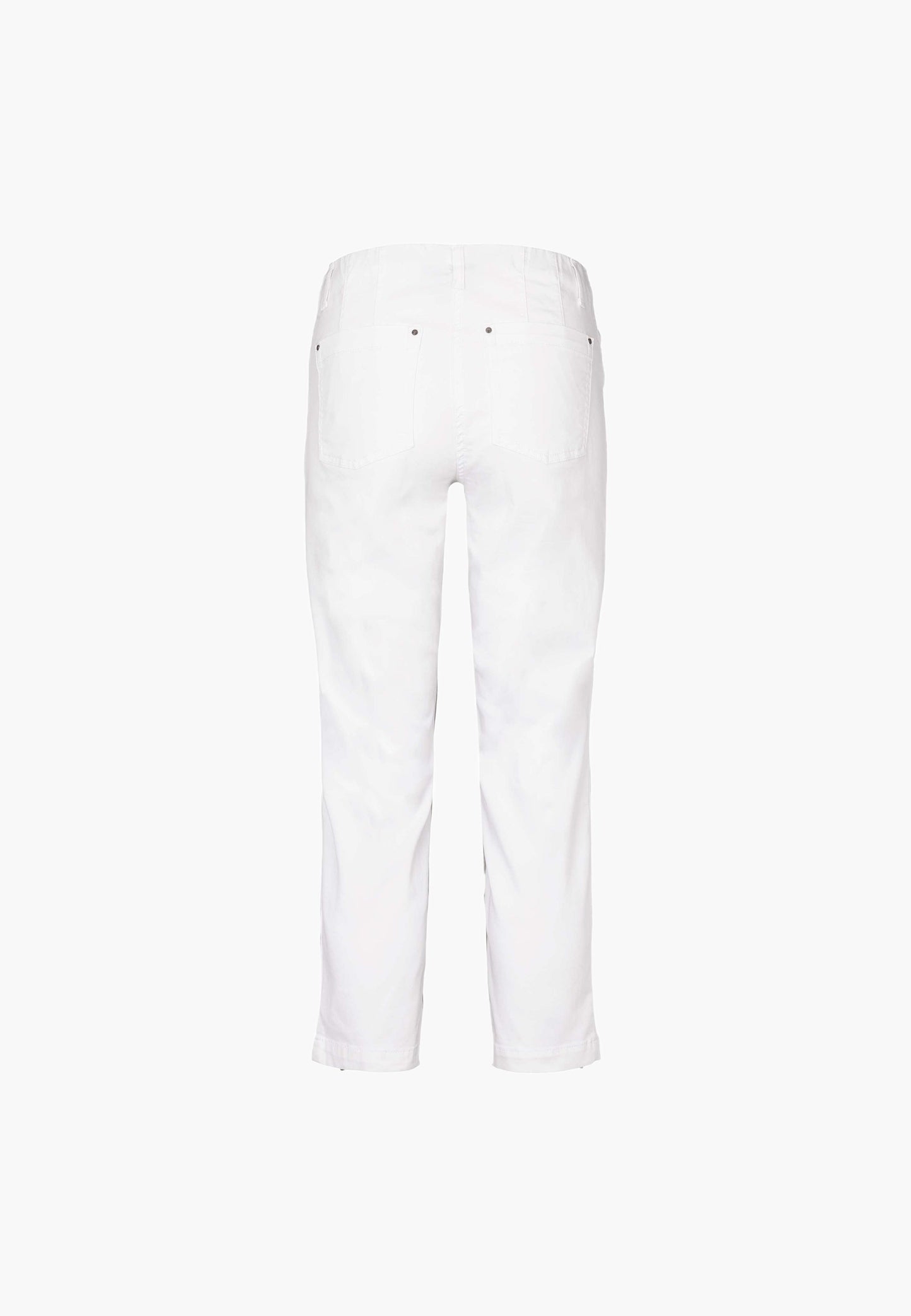 Piper Regular Crop - White