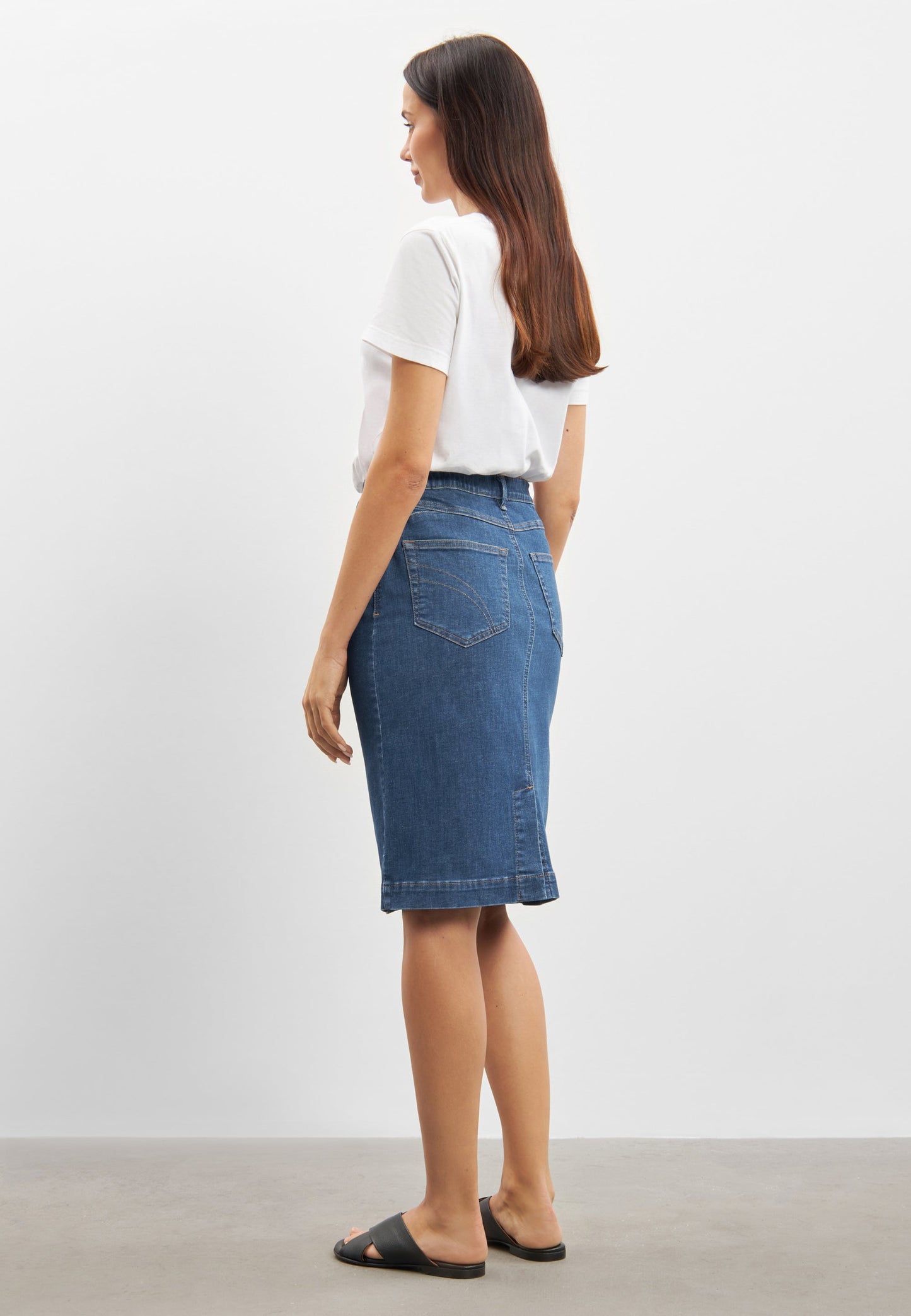 Susanna Skirt - 62 cm. - Blue Denim