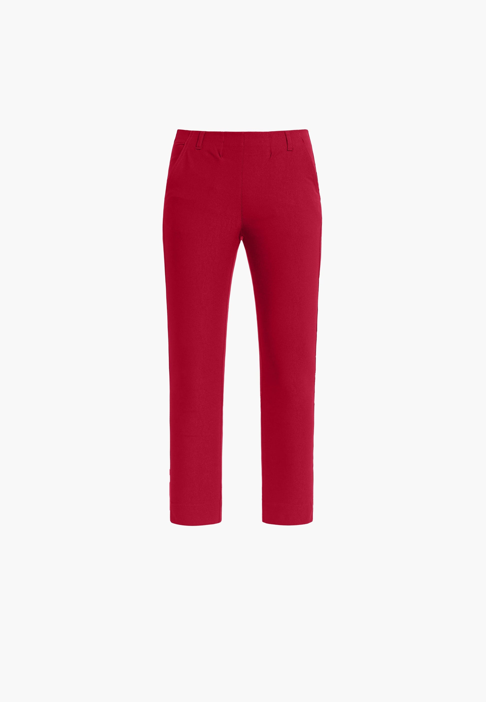 LAURIE  Taylor Regular Crop Trousers REGULAR 60000 Red