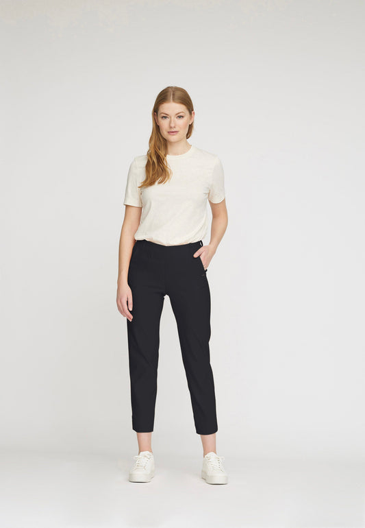 LAURIE  Taylor Regular Crop Trousers REGULAR 99000 Black