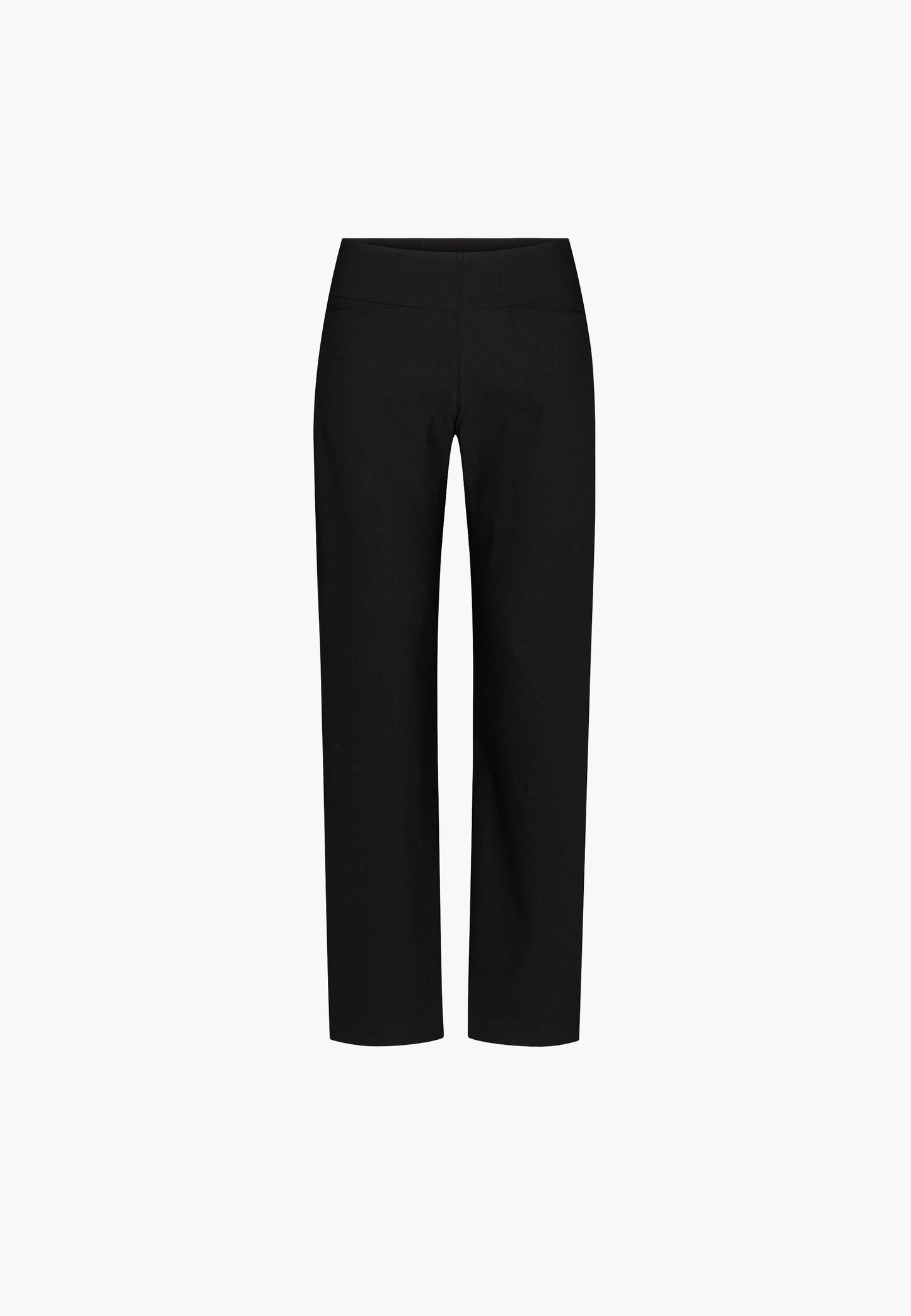 LAURIE Thea Straight - Long Length Trousers STRAIGHT 99000 Black