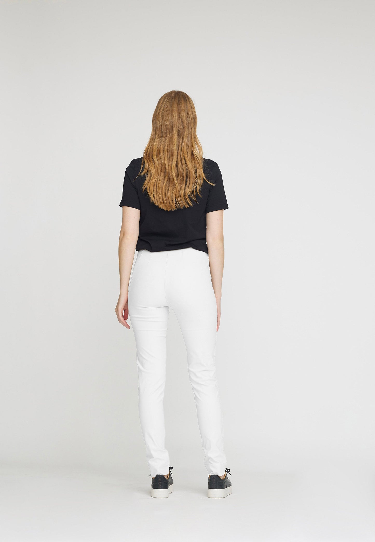 Vicky Slim - Medium Length - White